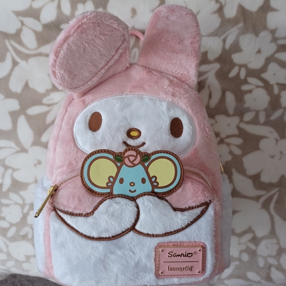 Loungefly Handbags - Loungefly Sanrio My Melody Figural Mini Backpack - BoxLunch Exclusive